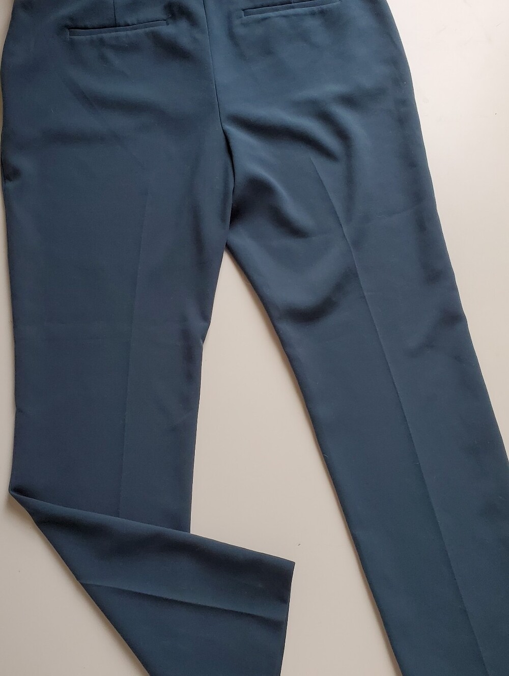 Tailored Peacock Green Pants - Picture 3 of 4